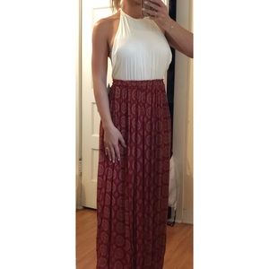 Halter maxi dress